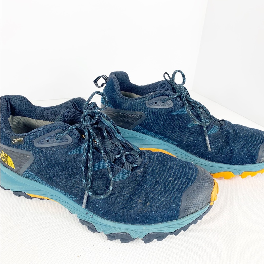 The North Face Ultra Fastpack III Men’s Hiking Shoes | Size 11 Blue/Gold